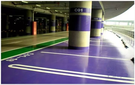 停車場地坪漆施工后出現(xiàn)色差的因素？